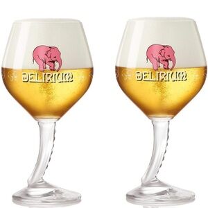 Delirium glassware - set of 2